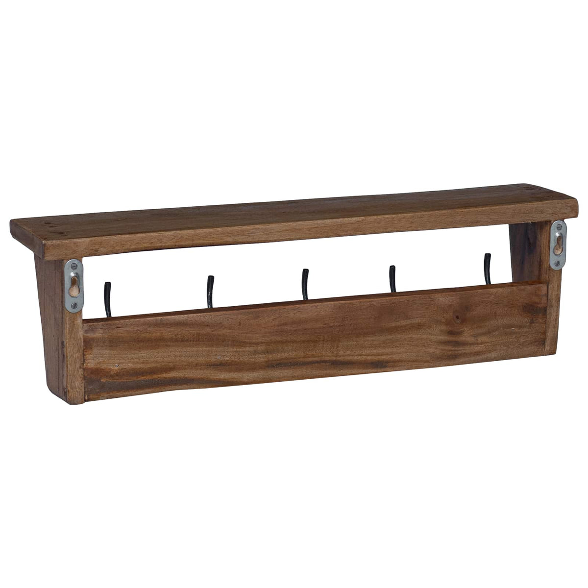 Hanger Bruin 50 x 10 x 14 cm Massief Mahoniehout