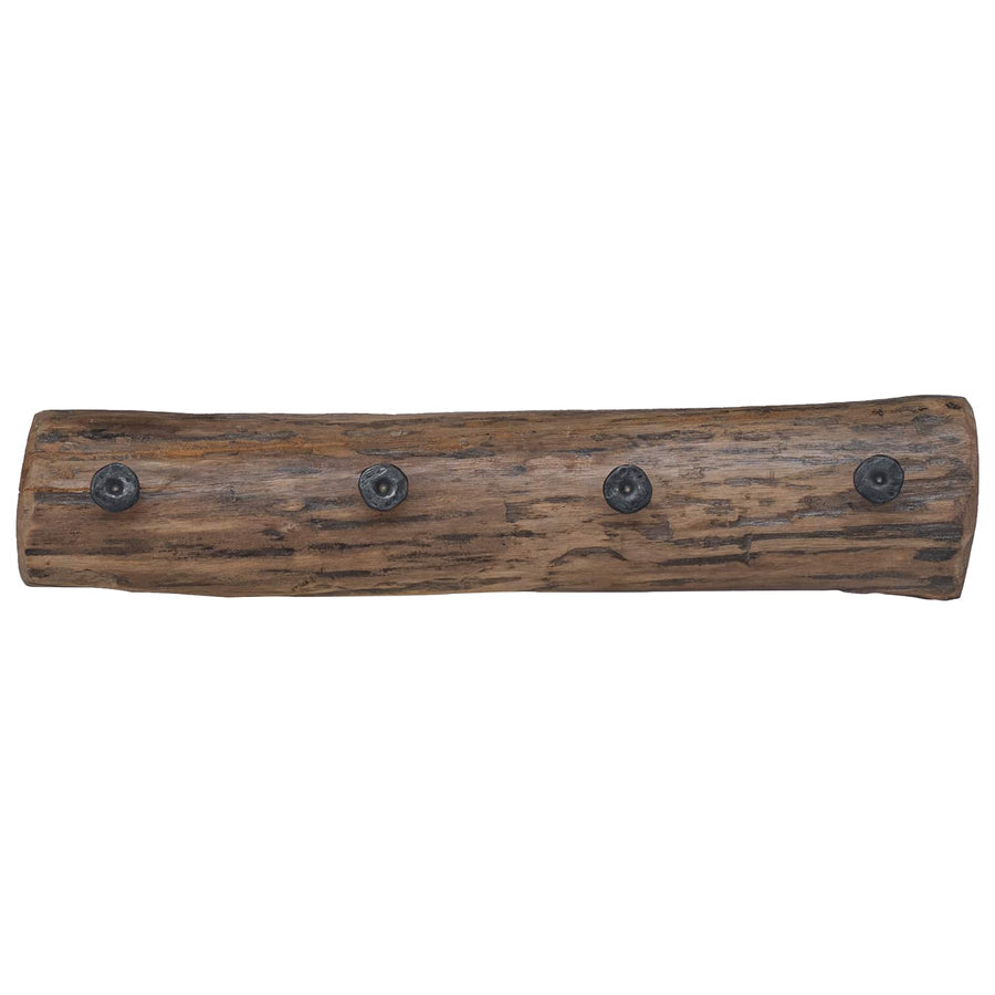 Hanger Bruin 50 x 8 x 12 cm Massief Gerecycled Hout