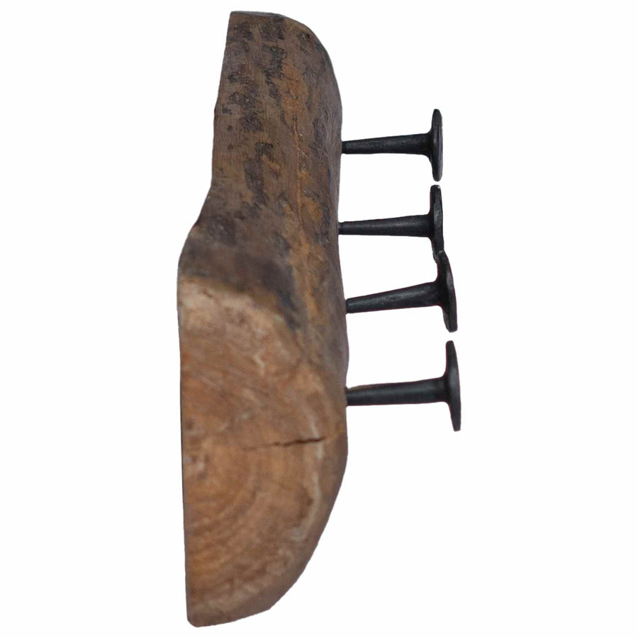Hanger Bruin 50 x 8 x 12 cm Massief Gerecycled Hout