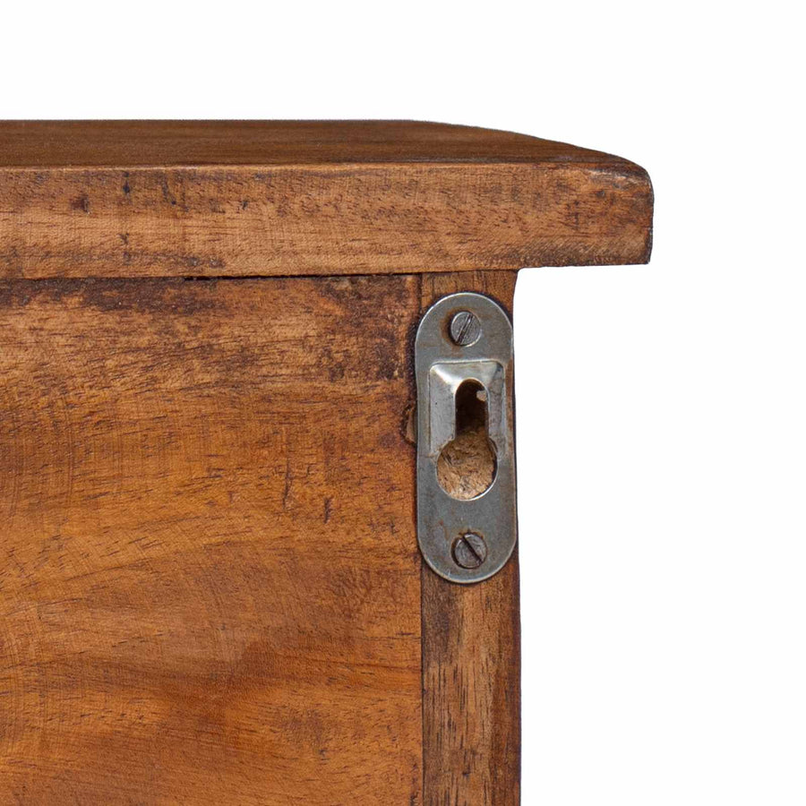 Hanger Bruin 70 x 11 x 27 cm Massief Mahoniehout