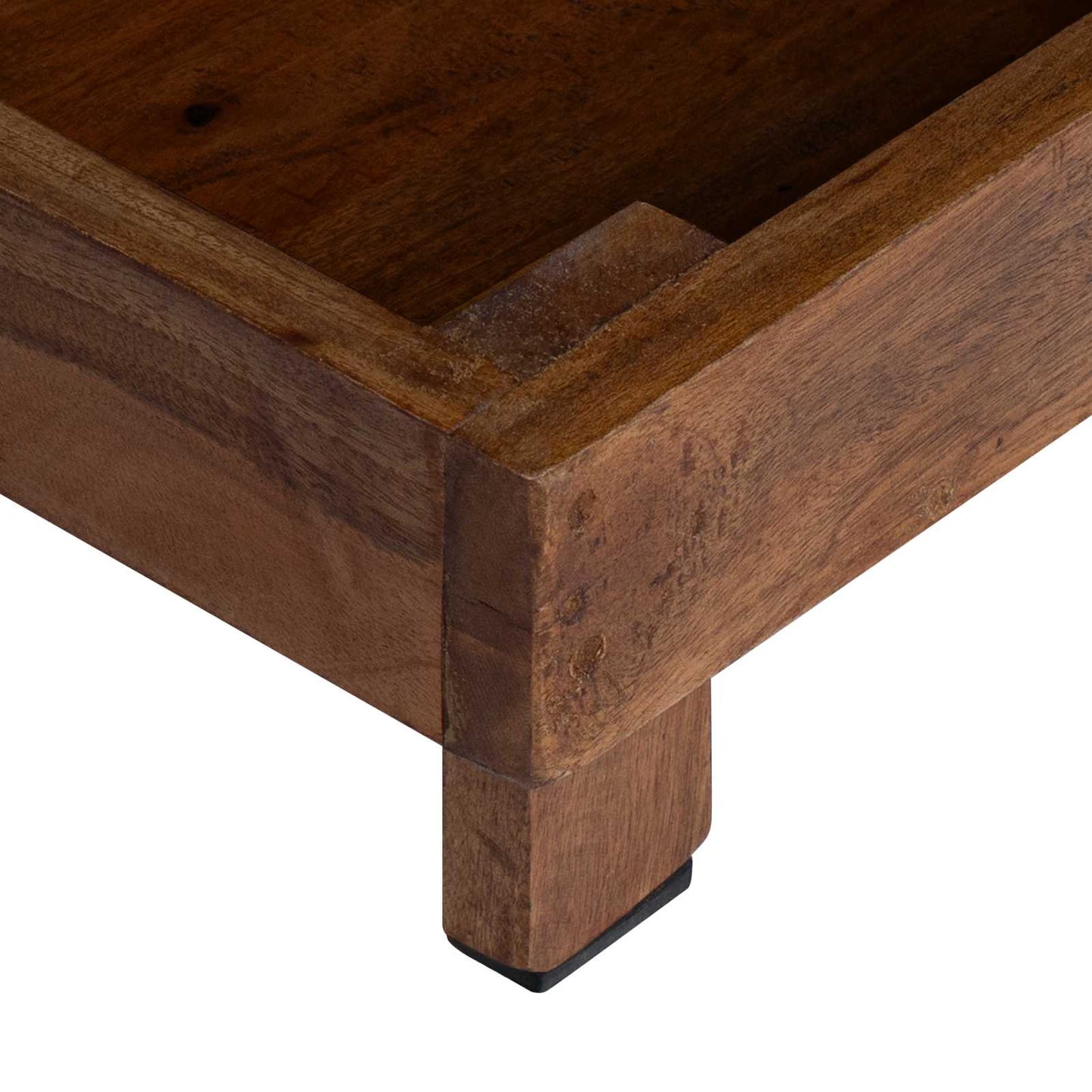 Plantenstandaard 3 pcs Bruin Mahoniehout