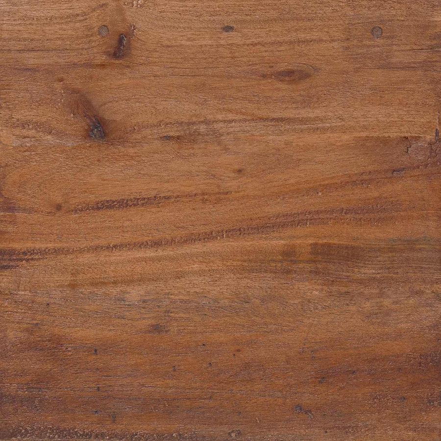 Nachtkastje met lade Bruin 63 x 30 x 79 cm Massief Mahoniehout