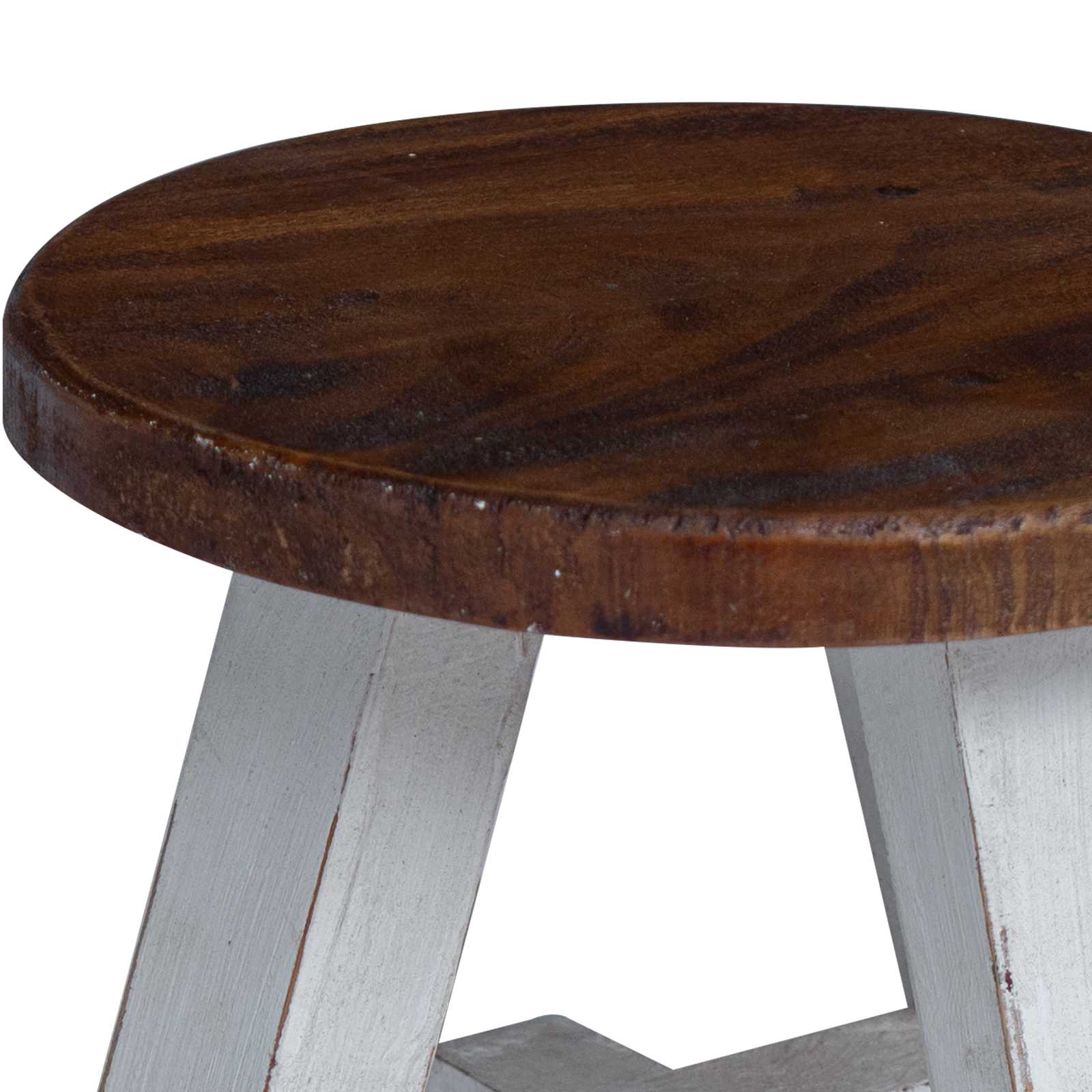 Kruk Naturel 22 x 22 x 24 cm Mahoniehout