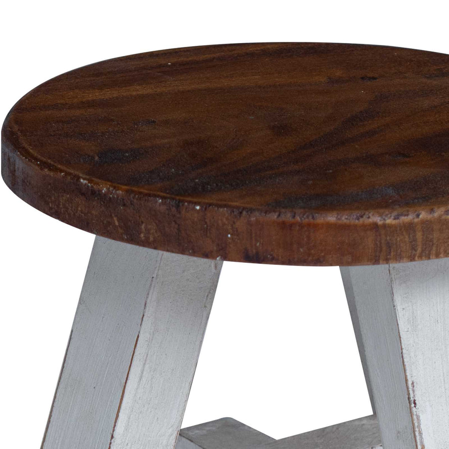 Kruk Naturel 22 x 22 x 24 cm Mahoniehout