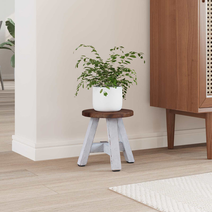 Kruk Naturel 22 x 22 x 24 cm Mahoniehout