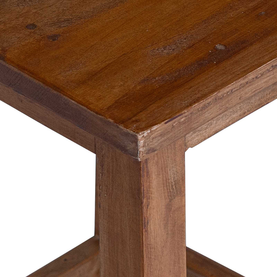 Kruk Naturel 30 x 30 x 47 cm Mahoniehout