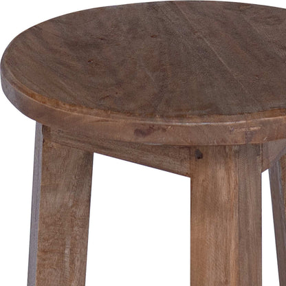 Kruk Naturel 28 x 28 x 50 cm Mahoniehout