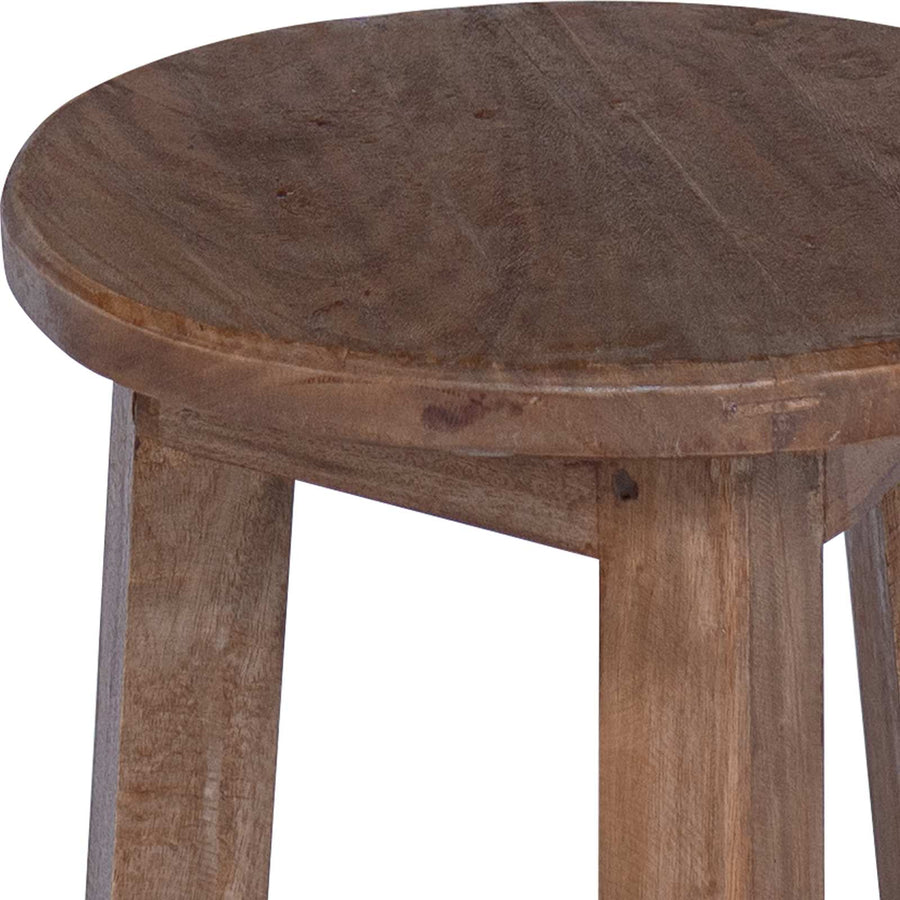 Kruk Naturel 28 x 28 x 50 cm Mahoniehout
