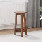 Kruk 50 cm mahoniehout naturel