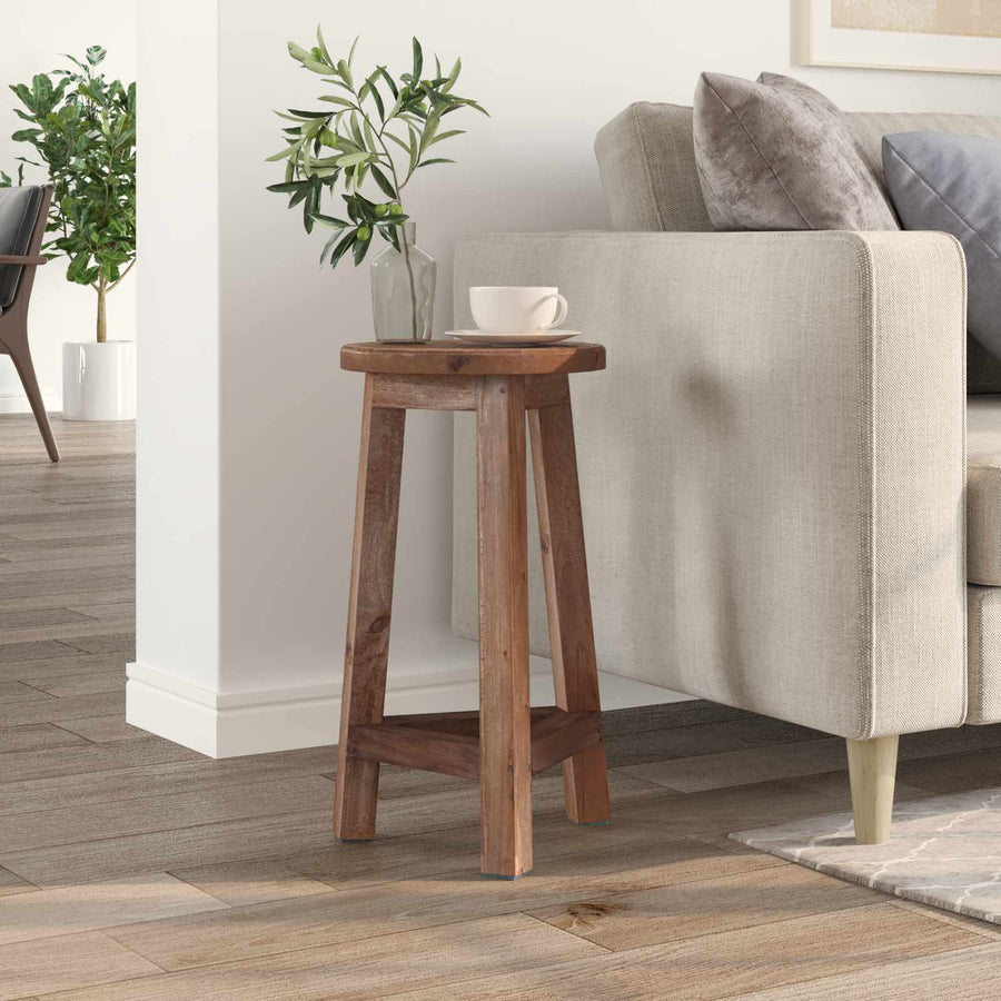 Kruk Naturel 28 x 28 x 50 cm Mahoniehout
