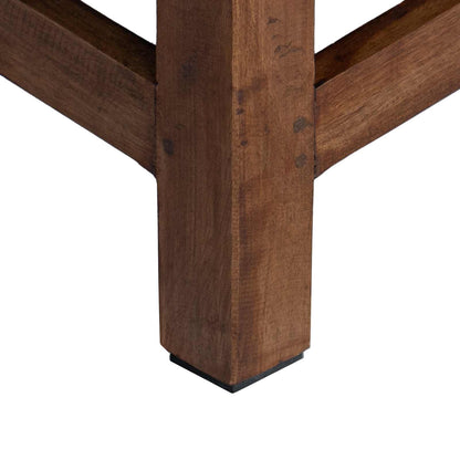 Kruk Naturel 26 x 26 x 26 cm Mahoniehout