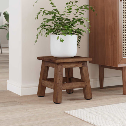 Kruk Naturel 26 x 26 x 26 cm Mahoniehout