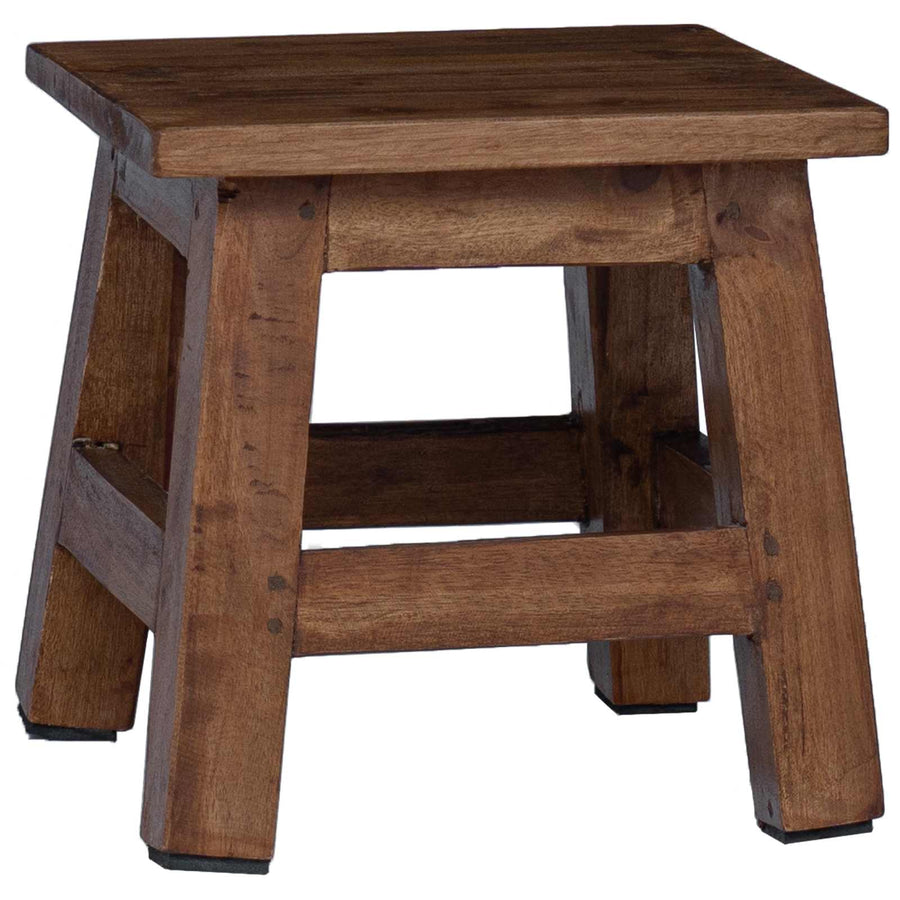 Kruk Naturel 26 x 26 x 26 cm Mahoniehout