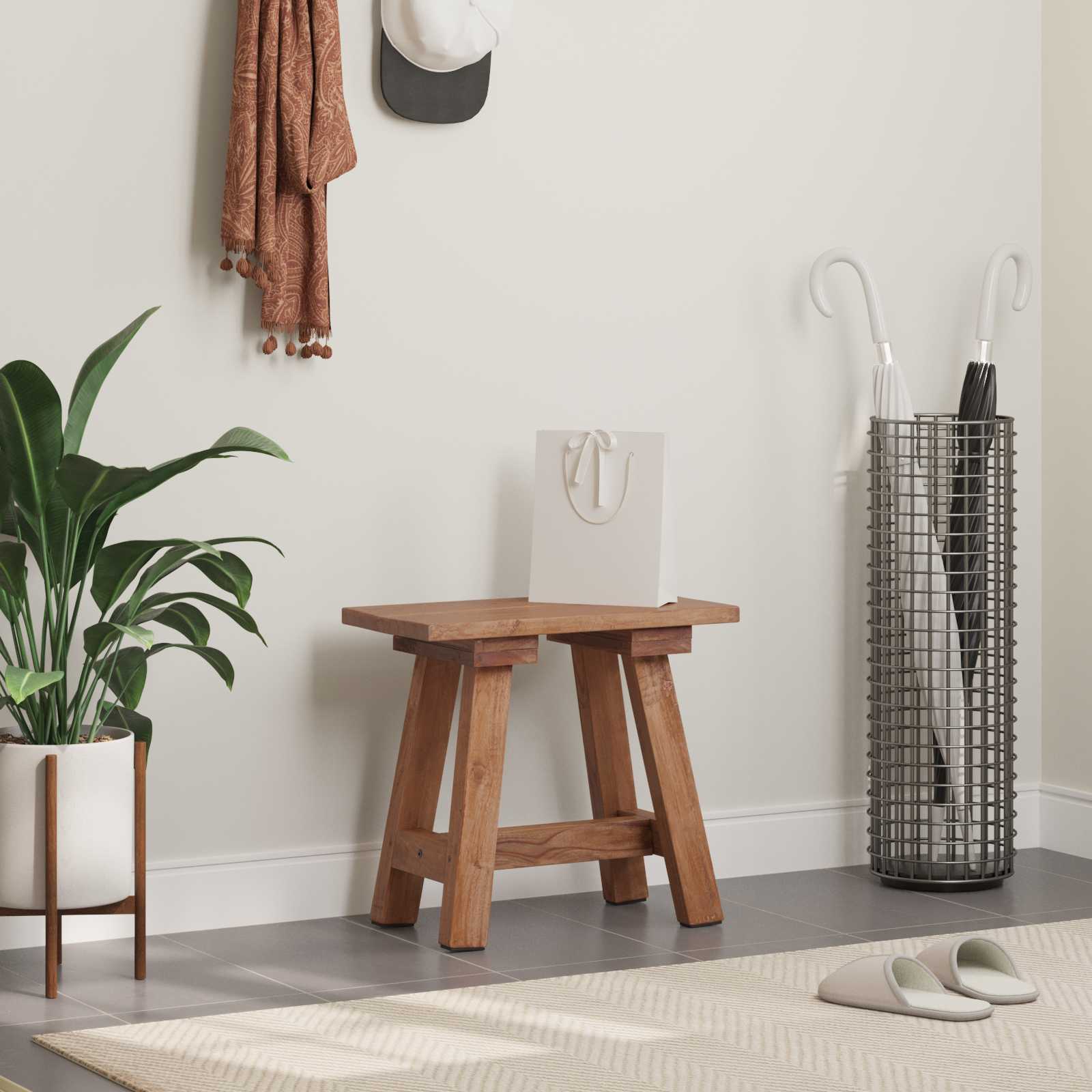 Bank Naturel 50 X 26 X 45 Cm Mahoniehout