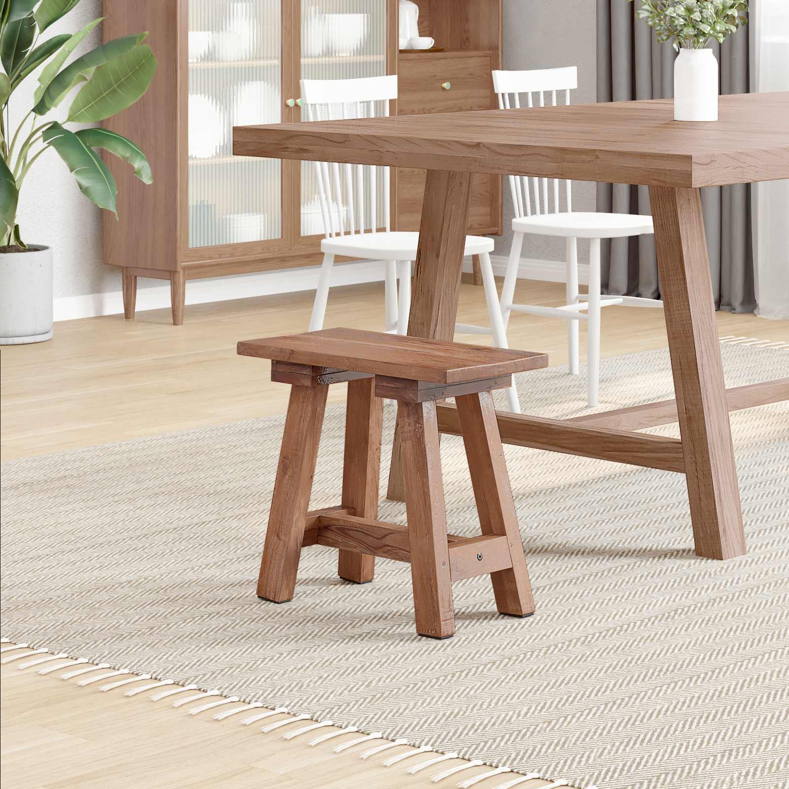 Bank Naturel 50 X 26 X 45 Cm Mahoniehout