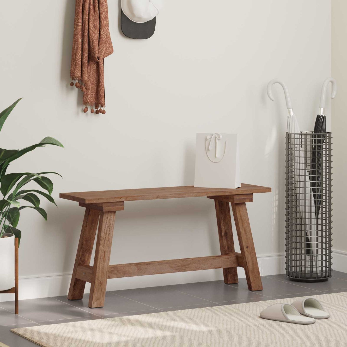 Bank Naturel 93 X 26 X 45 Cm Mahoniehout