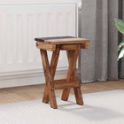 Stool Natural 30 x 30 x 48 cm Solid reclaimed wood