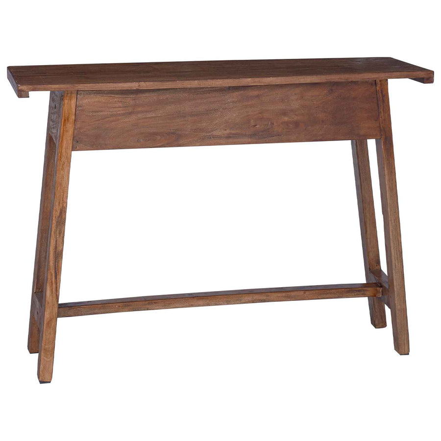 Bureau met lade Bruin 110 x 30 x 79 cm Massief Mahoniehout