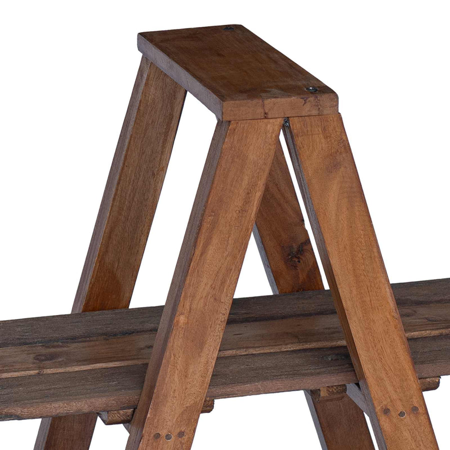 Opvouwrek Bruin 79.5 x 35 x 112 cm Massief Gerecycled Hout