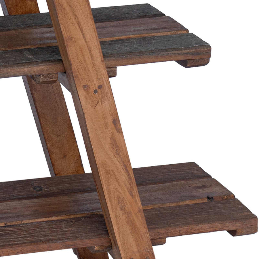 Opvouwrek Bruin 79.5 x 35 x 112 cm Massief Gerecycled Hout