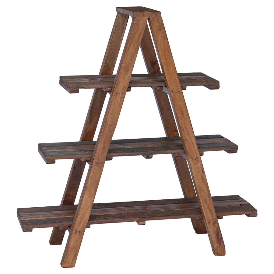 Opvouwrek Bruin 79.5 x 35 x 112 cm Massief Gerecycled Hout