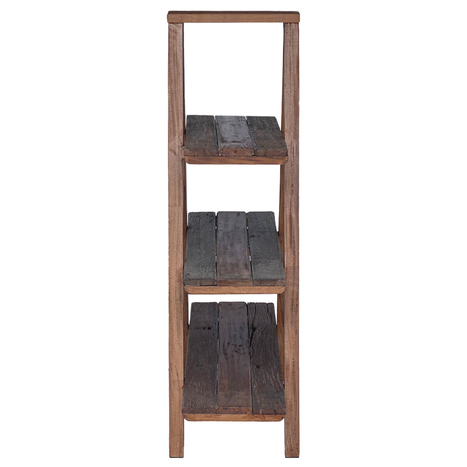 Opvouwrek Bruin 79.5 x 35 x 112 cm Massief Gerecycled Hout