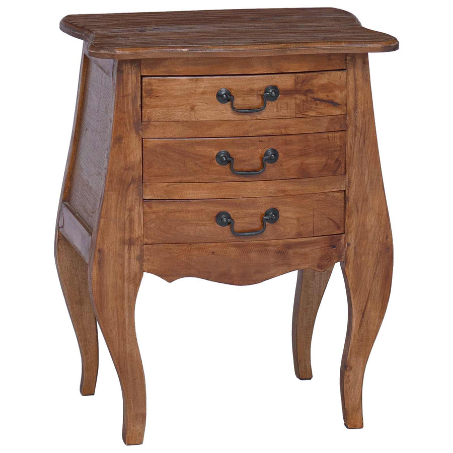 Opbergkist 48 x 35 x 64 cm Massief Mahoniehout
