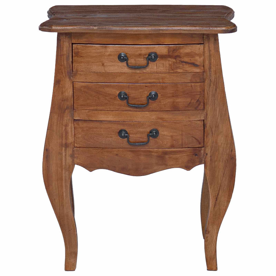 Opbergkist 48 x 35 x 64 cm Massief Mahoniehout