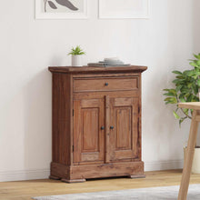 Opbergkast 63 x 30 x 79 cm Massief Mahoniehout