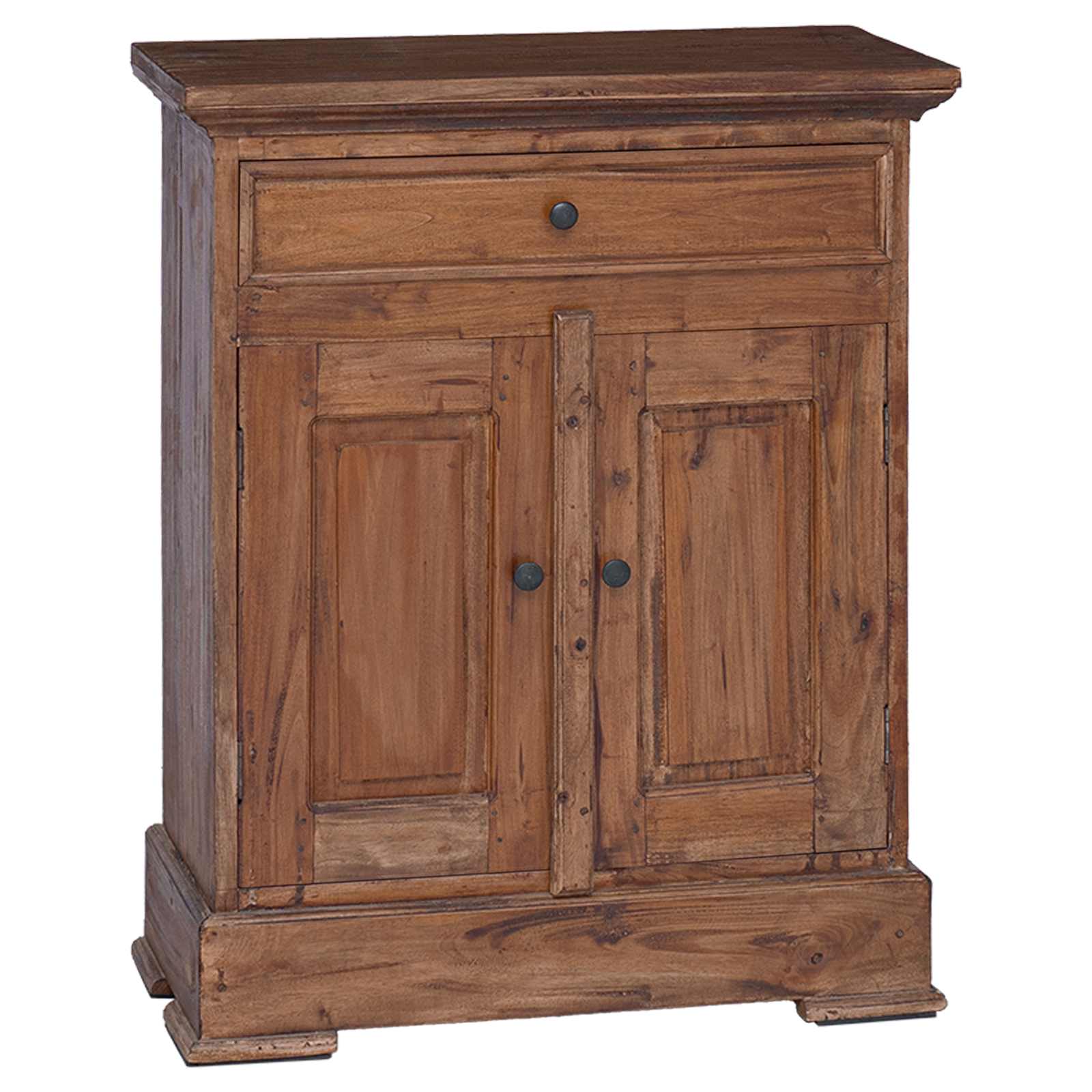 Opbergkast 63 x 30 x 79 cm Massief Mahoniehout