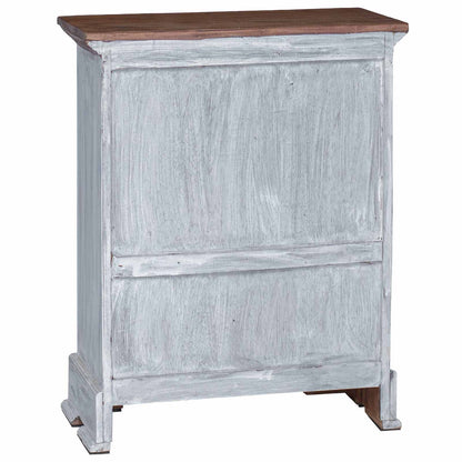 Opbergkast 63 x 30 x 79 cm Massief Mahoniehout