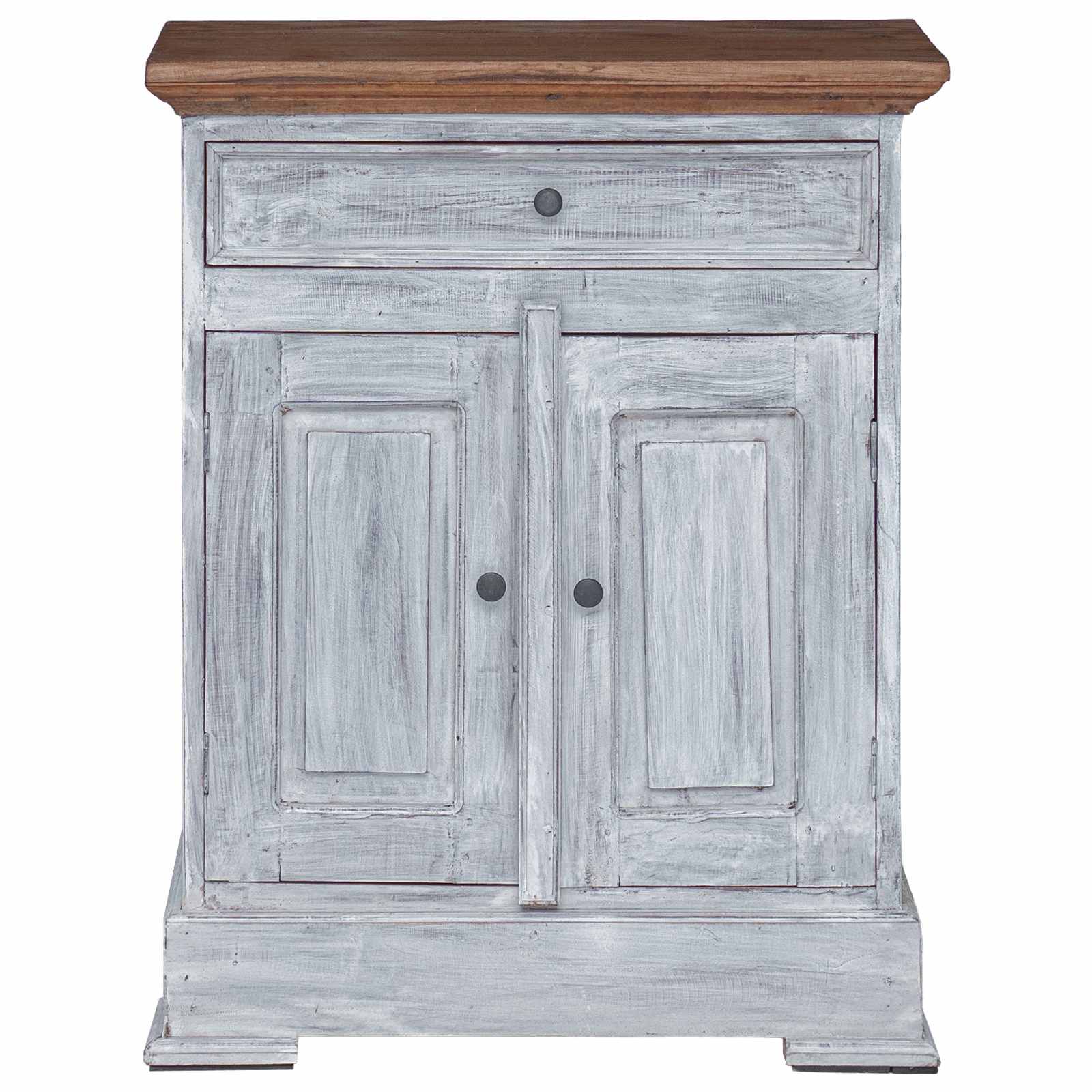 Opbergkast 63 x 30 x 79 cm Massief Mahoniehout
