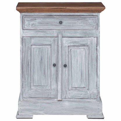 Opbergkast 63 x 30 x 79 cm Massief Mahoniehout
