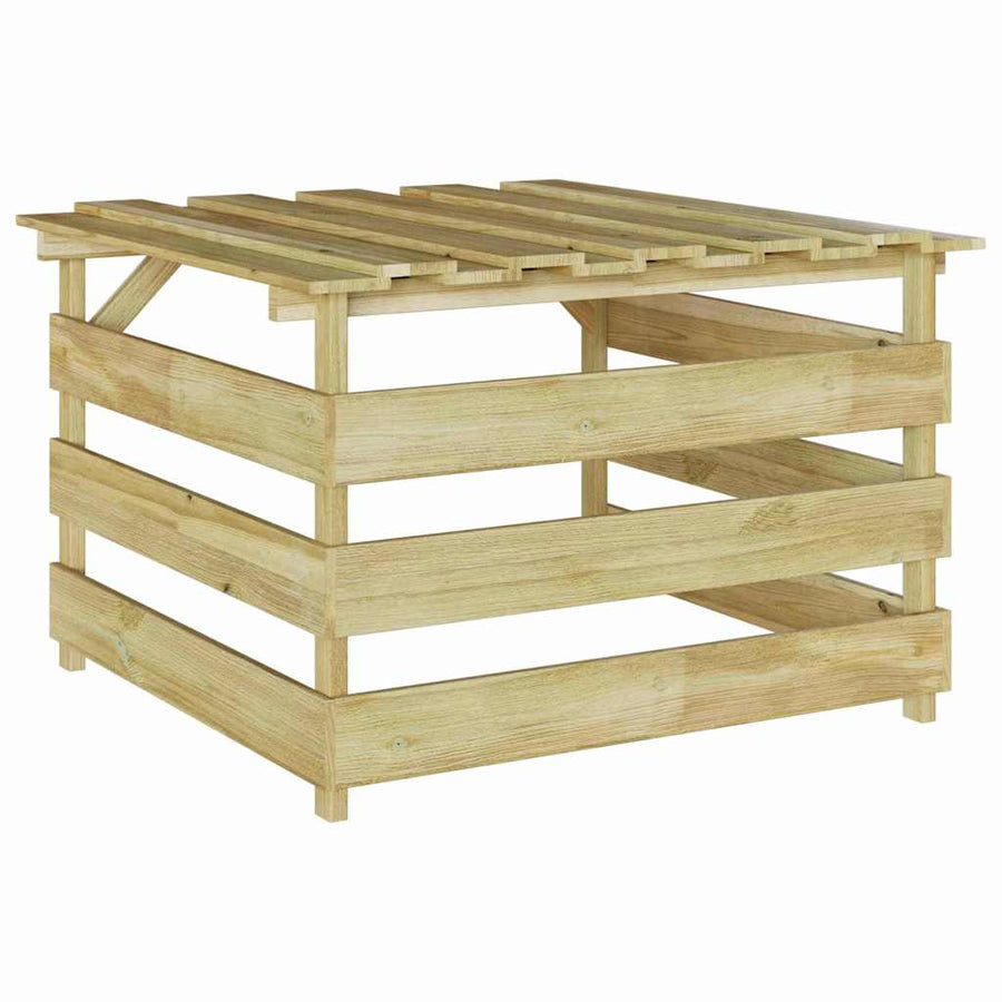 Grasmaaier Garage Bruin 84 x 80 x 56 cm