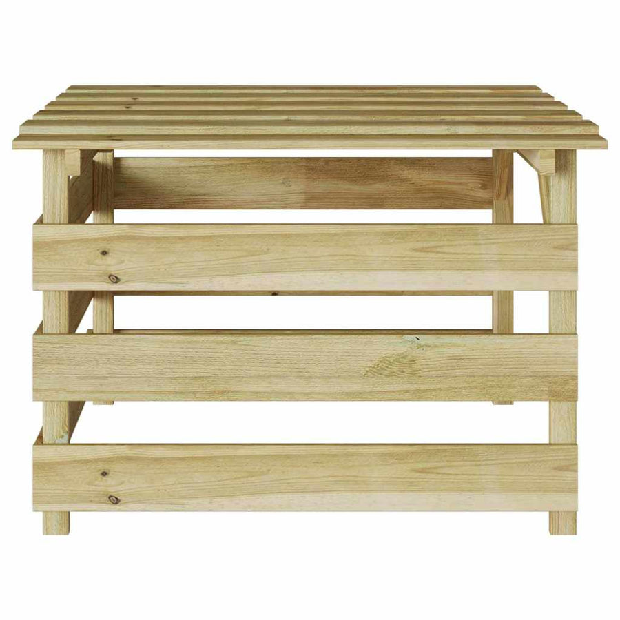 Grasmaaier Garage Bruin 84 x 80 x 56 cm