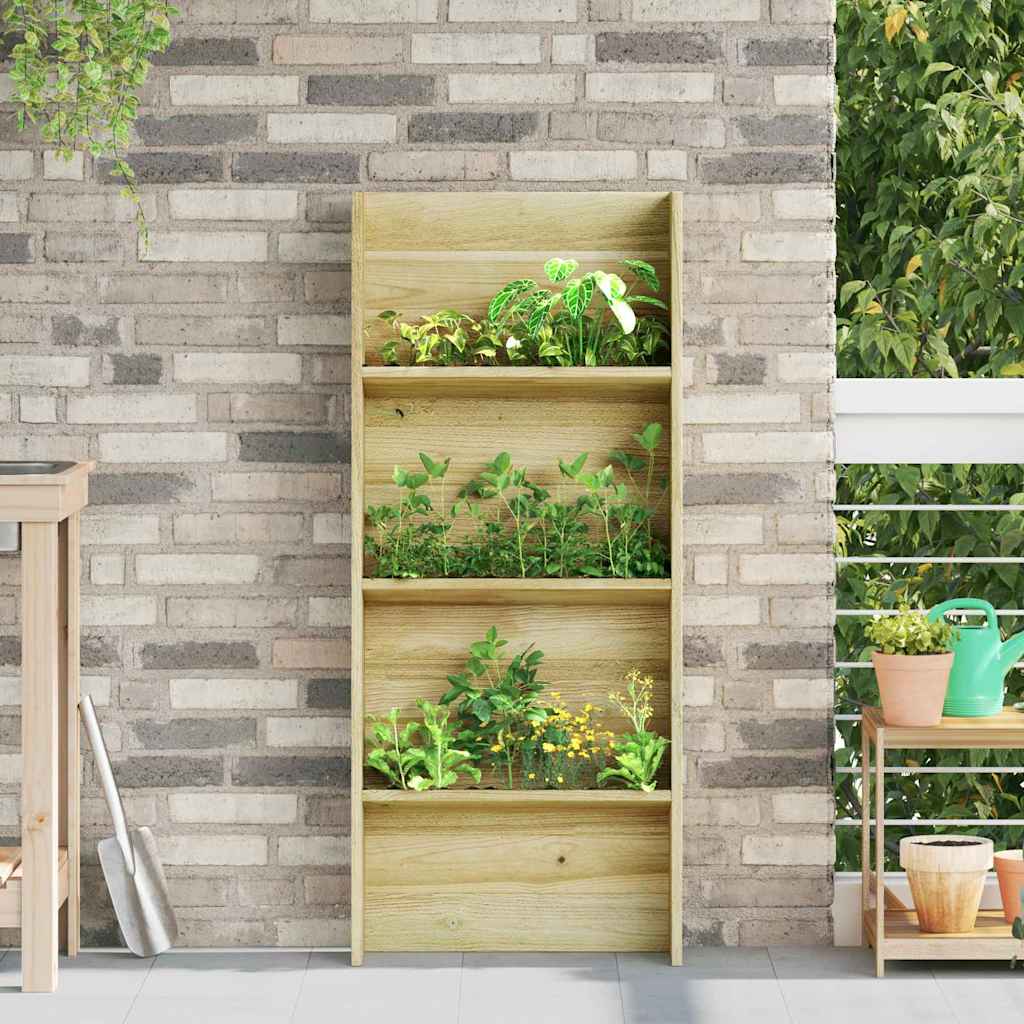 Plantenplanken Bruin 50 x 15 x 117 cm Geïmpregneerd grenenhout