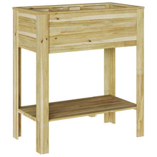 Hoge Planter Bruin 85,5 x 46,5 x 96 cm Geïmpregneerd grenenhout