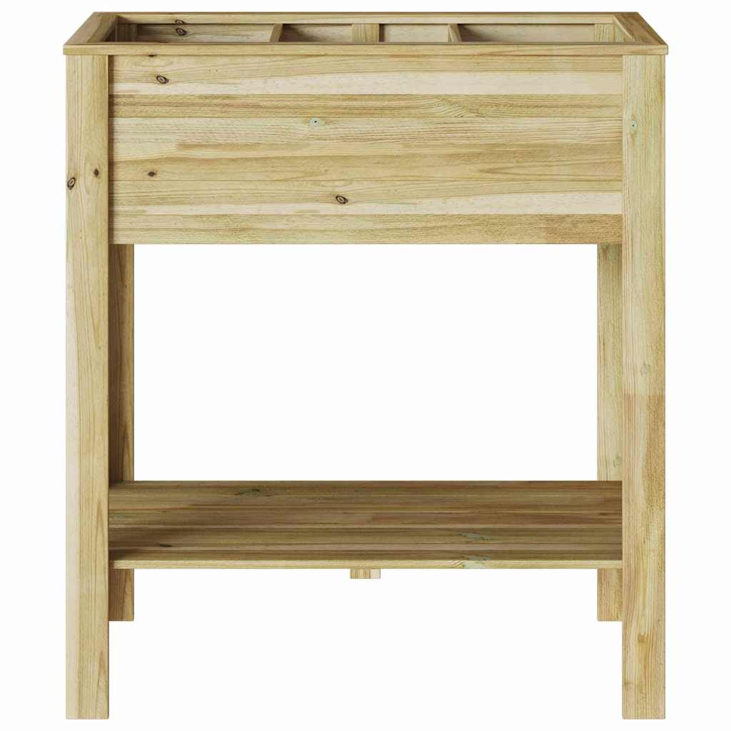Hoge Planter Bruin 85,5 x 46,5 x 96 cm Geïmpregneerd grenenhout