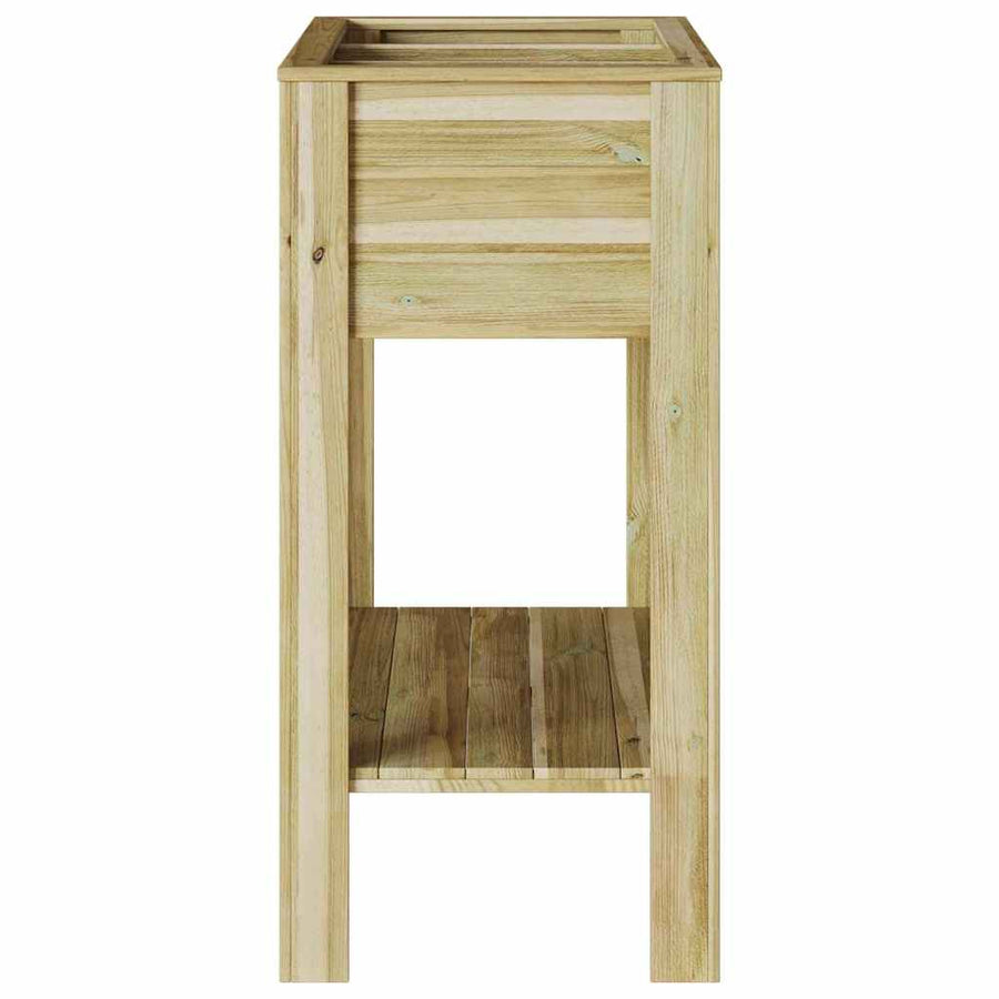 Hoge Planter Bruin 85,5 x 46,5 x 96 cm Geïmpregneerd grenenhout