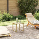 Tuintafel 40x40x36 cm geïmpregneerd grenenhout