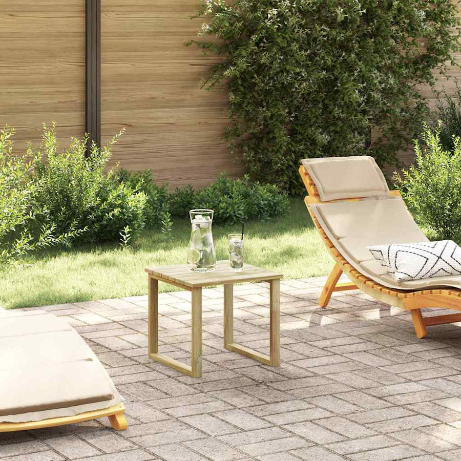 Tafel Naturel 40 x 40 x 36 cm Geïmpregneerd grenenhout
