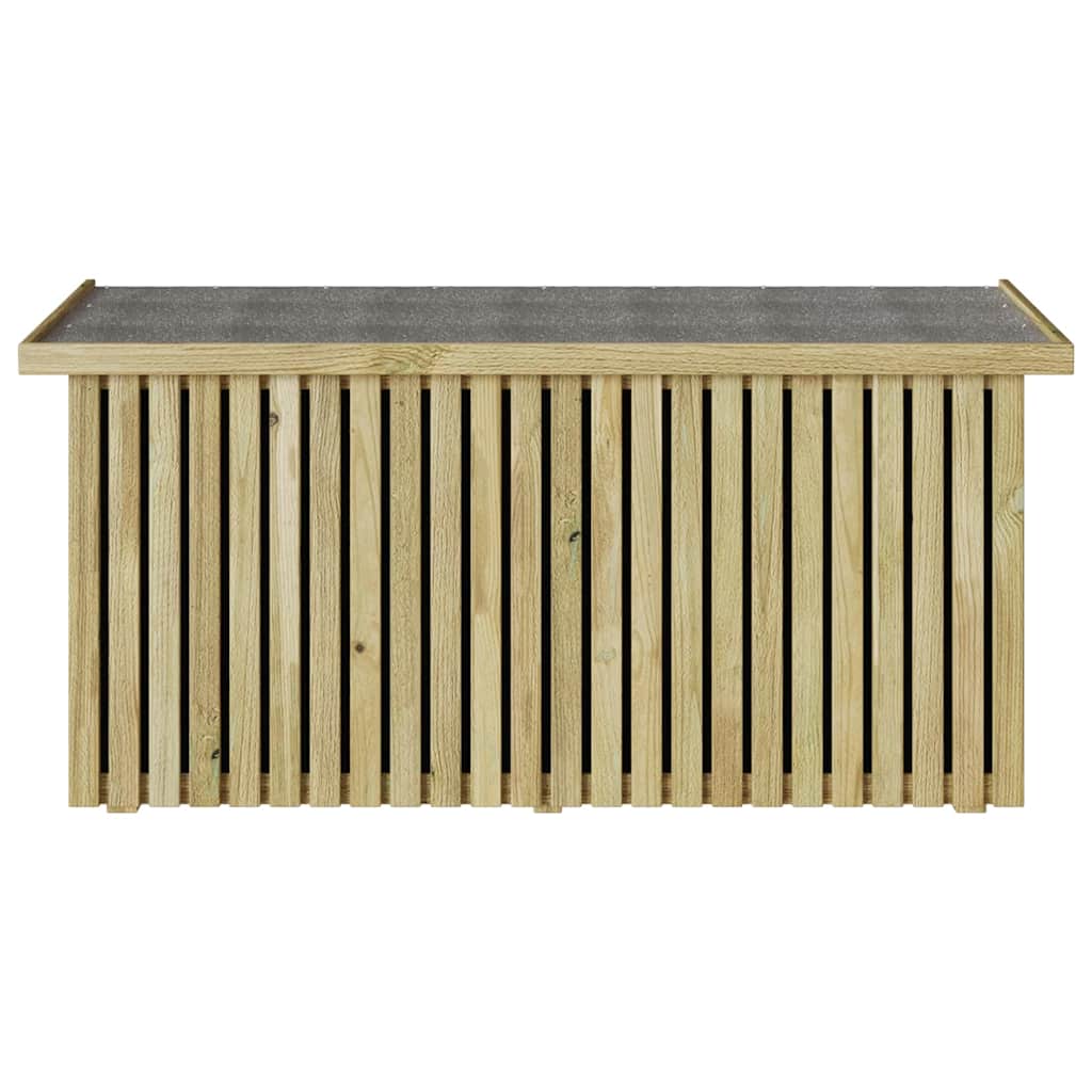 Tuinopslagdoos met opslag Naturel 119 x 44 x 58 cm