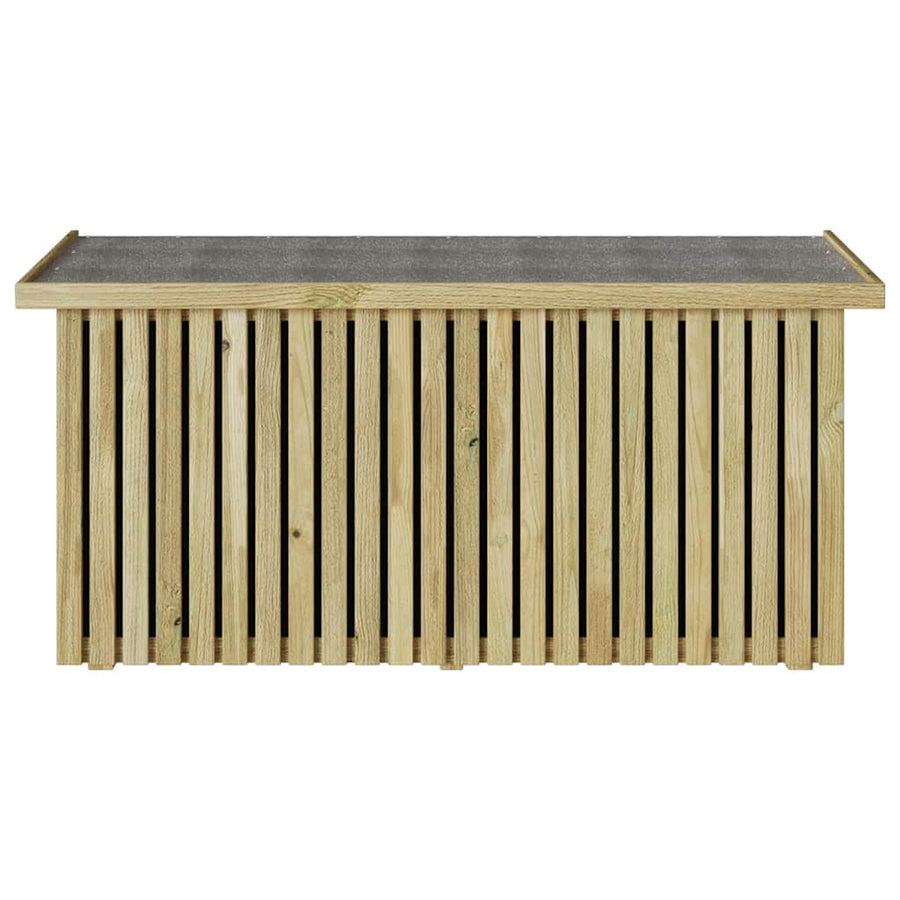 Tuinopslagdoos met opslag Naturel 119 x 44 x 58 cm