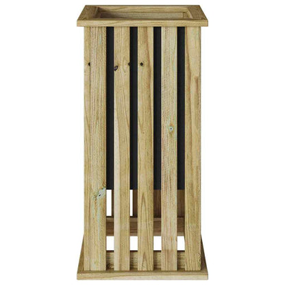 Plantkisten Bruin 33 x 33 x 65 cm Geïmpregneerd grenenhout