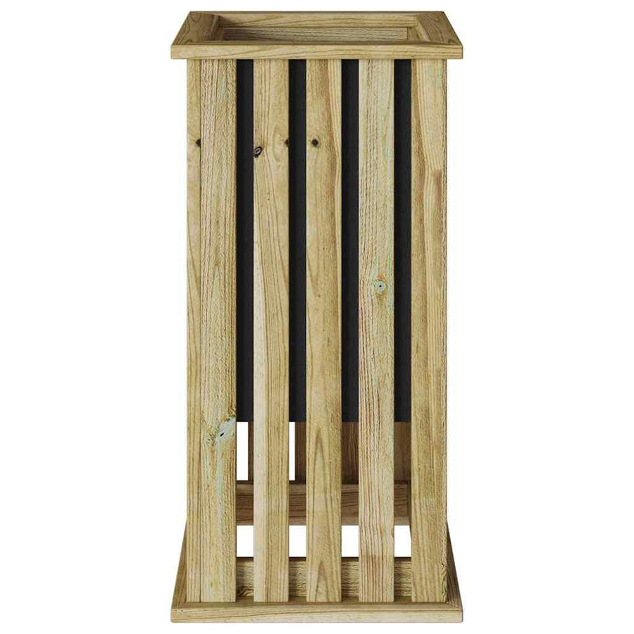 Plantkisten Bruin 33 x 33 x 65 cm Geïmpregneerd grenenhout