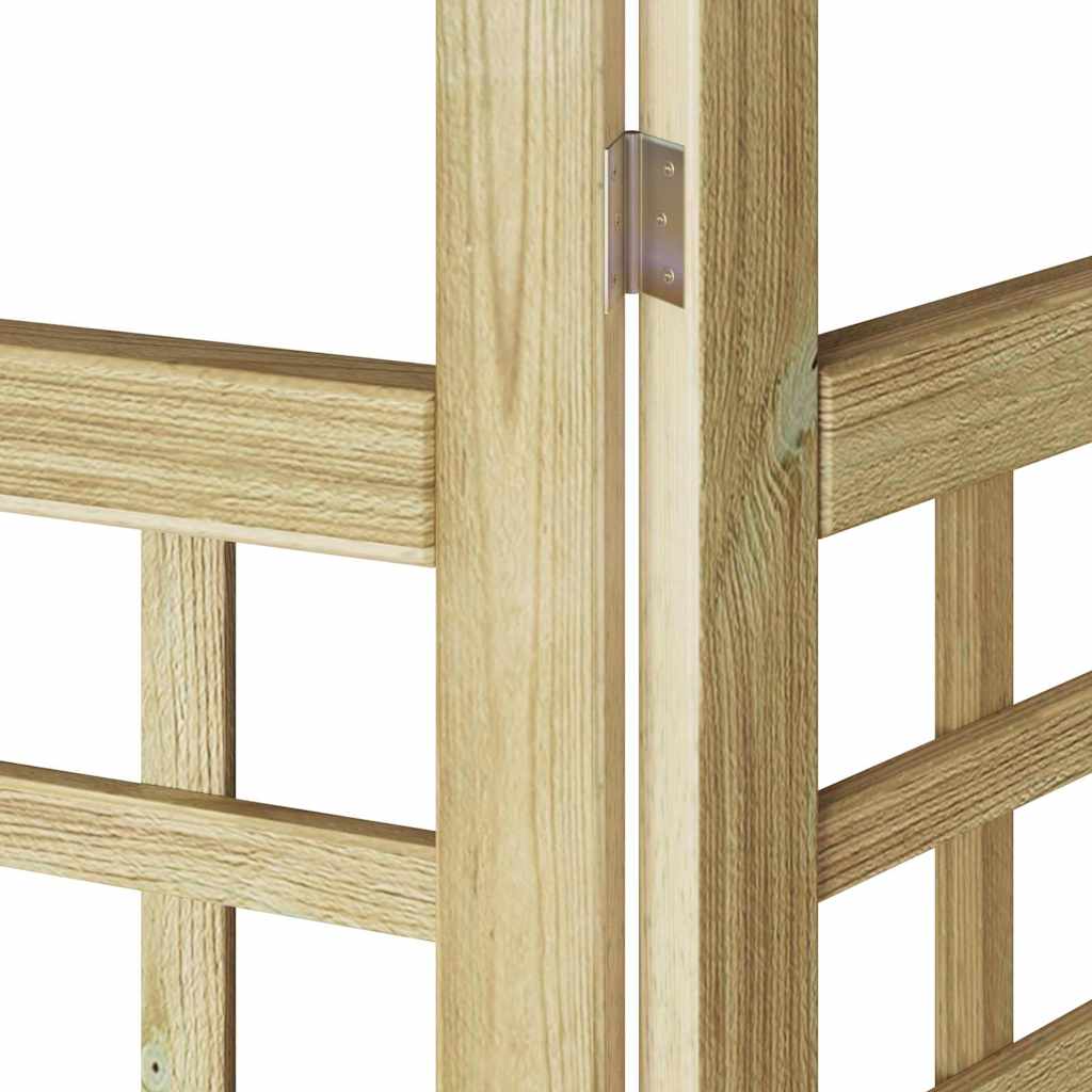 Buitenscherm voor Privacy 5 pcs Bruin 200 x 180 cm