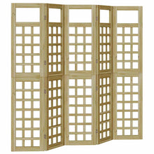 Buitenscherm voor Privacy 5 pcs Bruin 200 x 180 cm