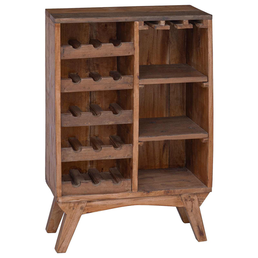 Rek Bruin 60 x 30 x 90 cm Massief Gerecycled Hout