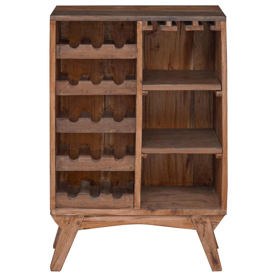 Rek Bruin 60 x 30 x 90 cm Massief Gerecycled Hout