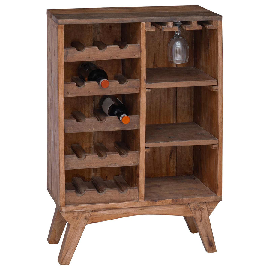 Rek Bruin 60 x 30 x 90 cm Massief Gerecycled Hout